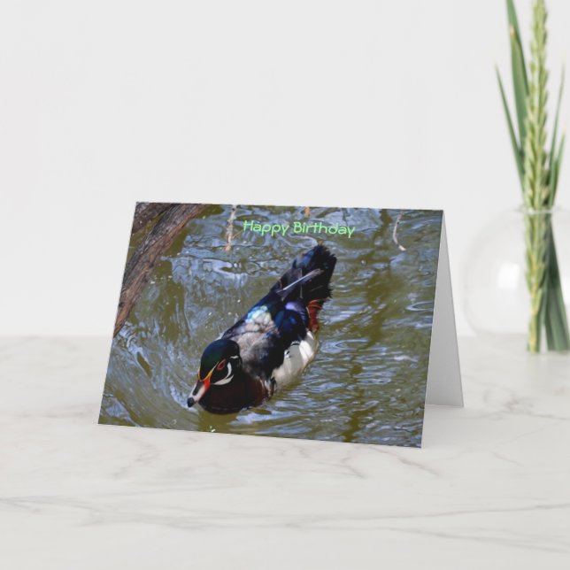 Tarjeta Feliz cumpleaños (Anverso)