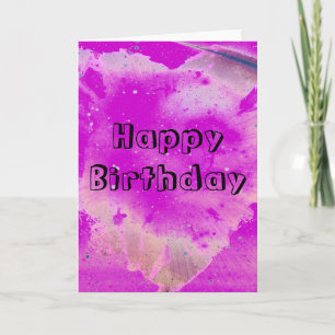 Tarjeta Feliz Cumpleaños