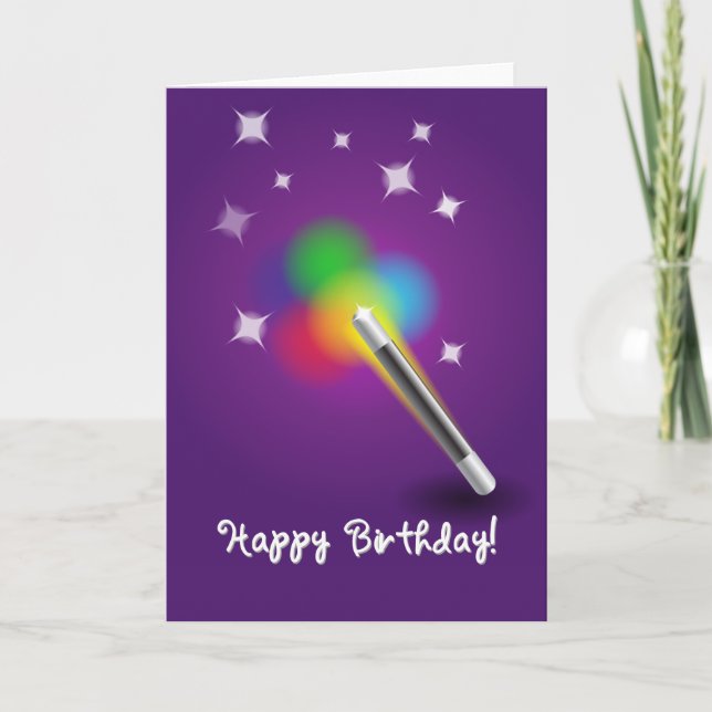 Tarjeta Feliz cumpleaños (Anverso)