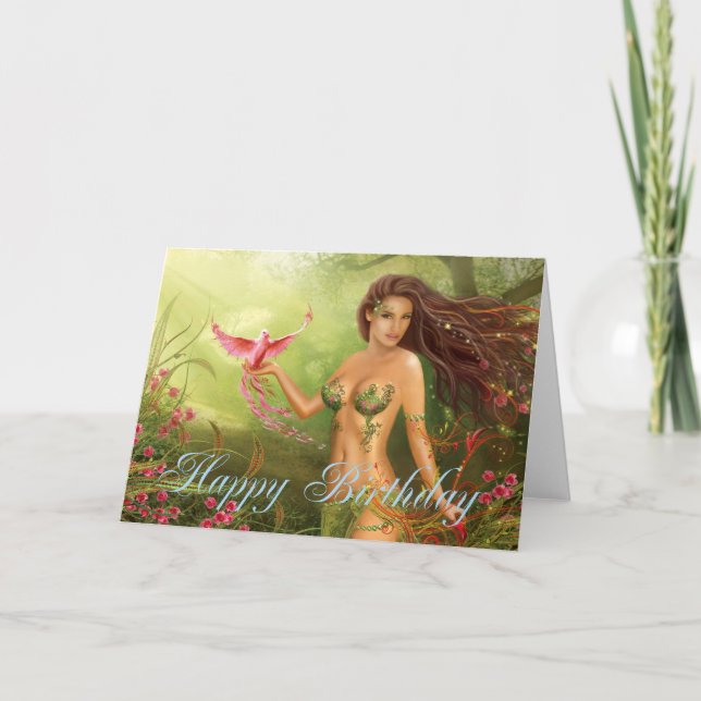 Tarjeta ¡Feliz cumpleaños! (Anverso)