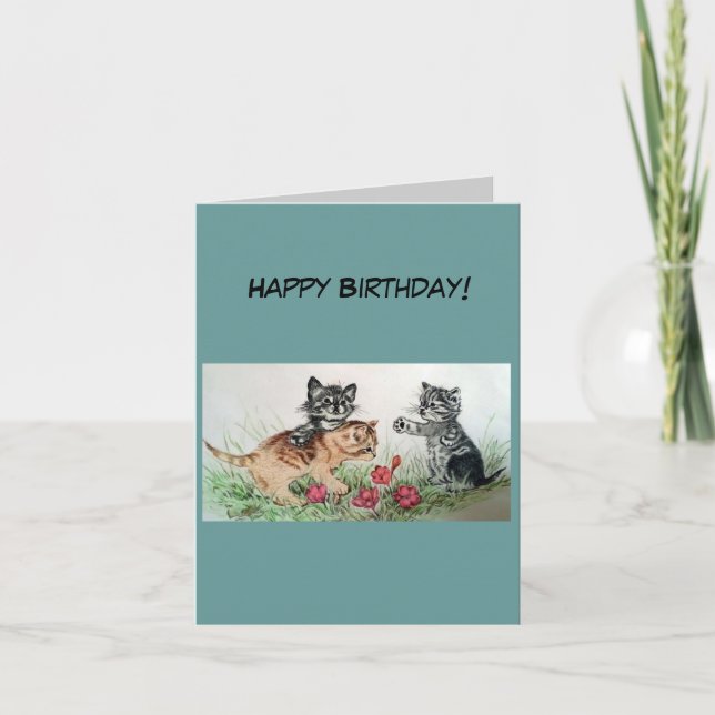 Tarjeta Feliz cumpleaños (Anverso)