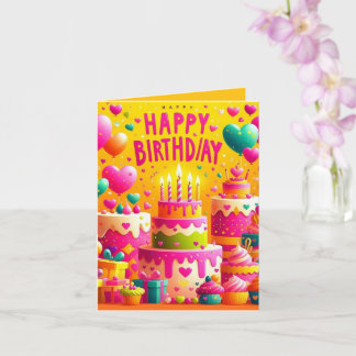 Tarjeta Feliz cumpleaños