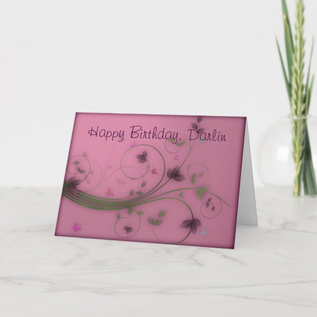 Tarjeta Feliz cumpleaños (Anverso)
