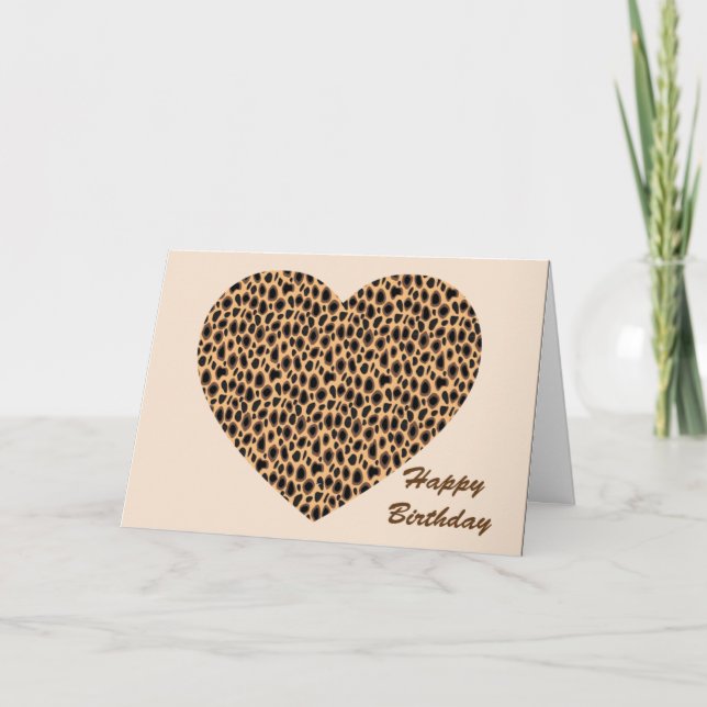 Tarjeta Feliz cumpleaños (Anverso)