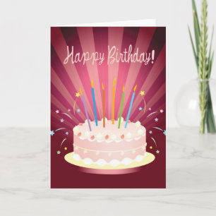 Tarjeta Feliz cumpleaños