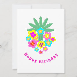 Tarjeta Feliz cumpleaños