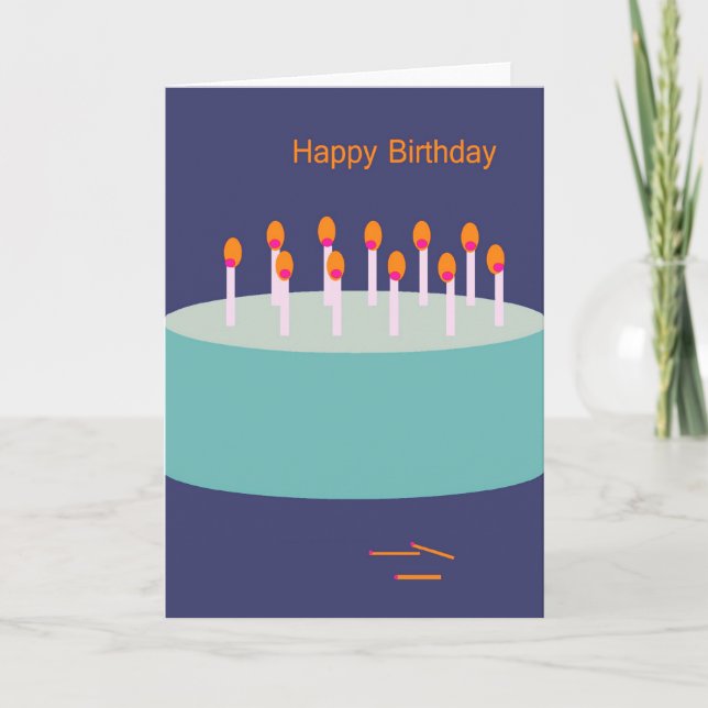 Tarjeta Feliz cumpleaños (Anverso)
