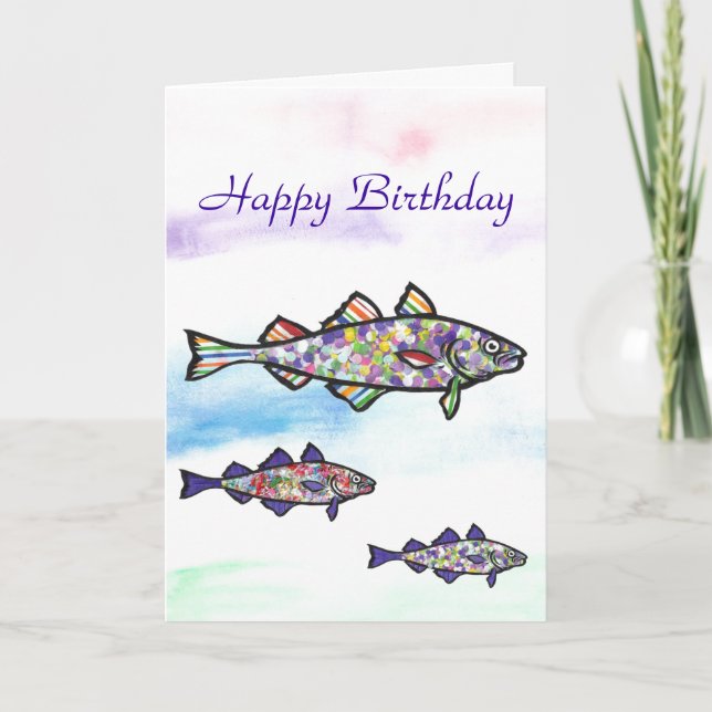 Tarjeta Feliz cumpleaños (Anverso)