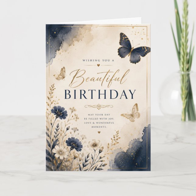 Tarjeta ¡Feliz Cumpleaños! (Anverso)