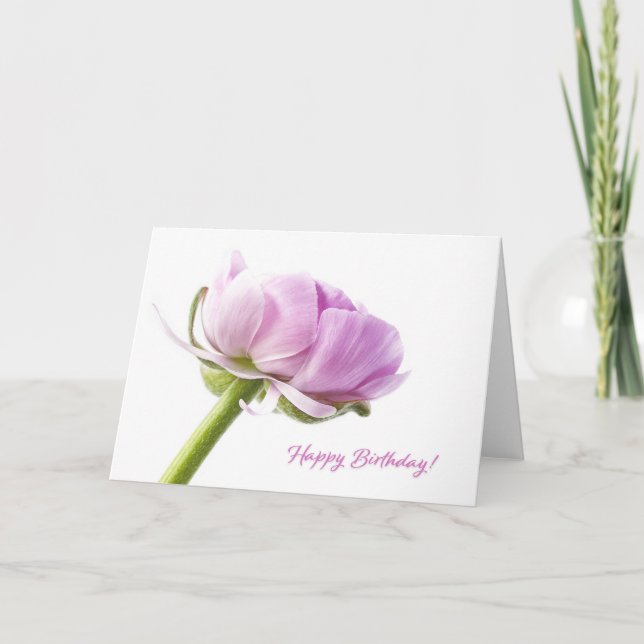 Tarjeta Feliz cumpleaños (Anverso)