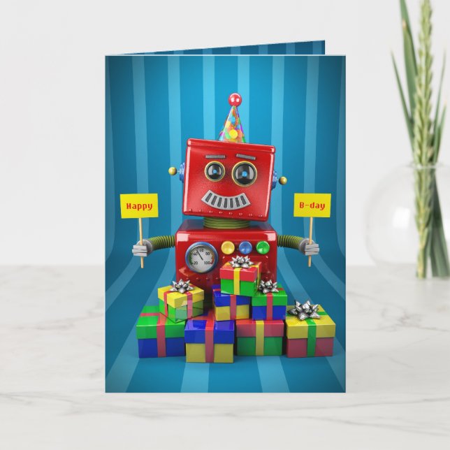 Tarjeta Feliz cumpleaños (Anverso)