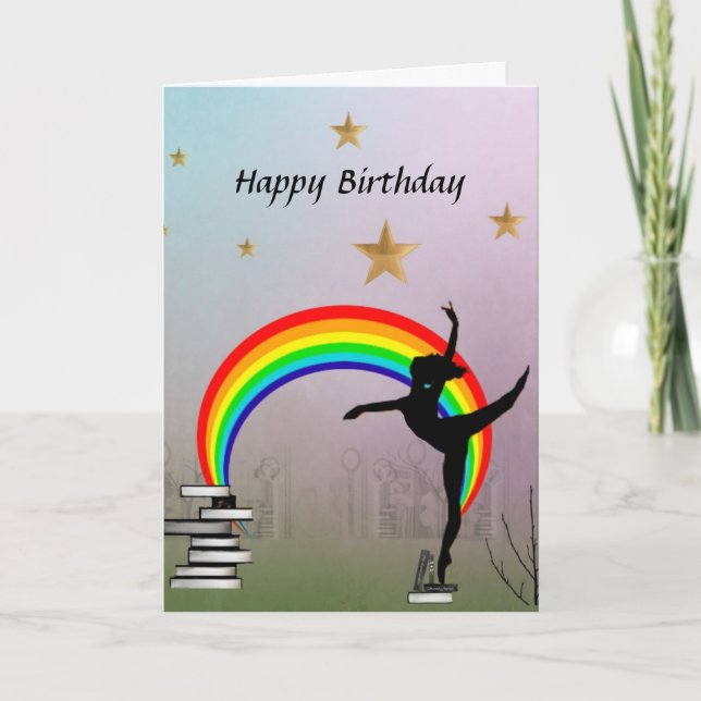 Tarjeta Feliz cumpleaños (Anverso)