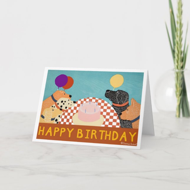 Tarjeta Feliz cumpleaños (Anverso)