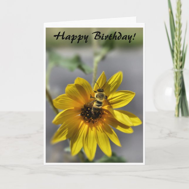 Tarjeta Feliz cumpleaños (Anverso)