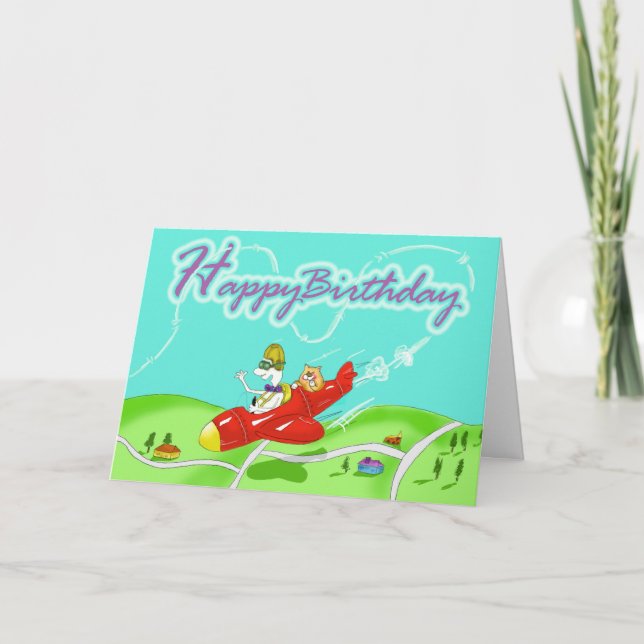 Tarjeta feliz cumpleaños (Anverso)
