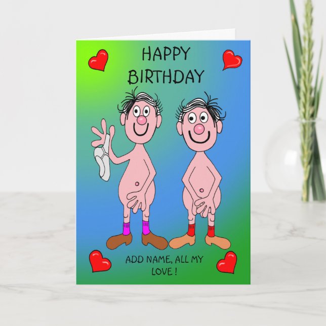 Tarjeta Feliz cumpleaños (Anverso)