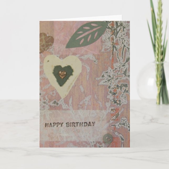 Tarjeta Feliz cumpleaños (Anverso)