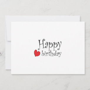 Tarjeta Feliz cumpleaños