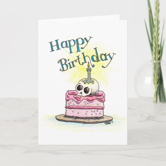 Tarjeta ¡Feliz cumpleaños! (Anverso)