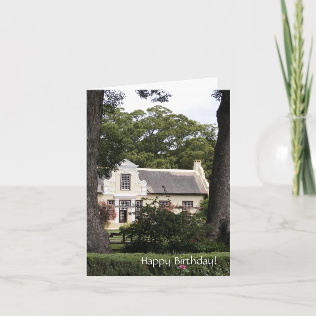 Tarjeta ¡Feliz cumpleaños! (Anverso)