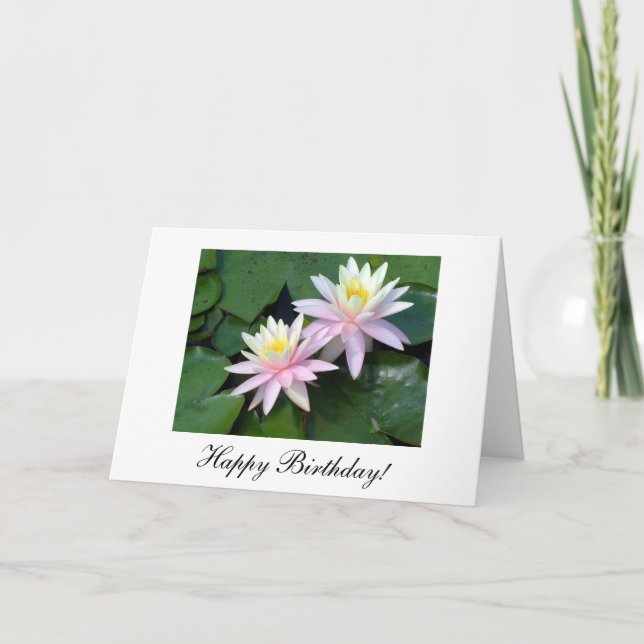 Tarjeta ¡Feliz cumpleaños! (Anverso)