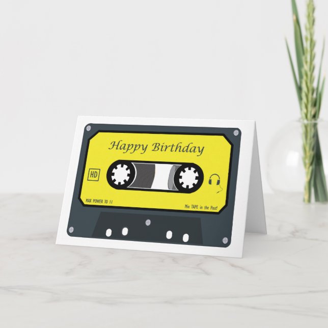 Tarjeta Feliz cumpleaños (Anverso)