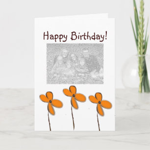 Tarjeta ¡Feliz cumpleaños!