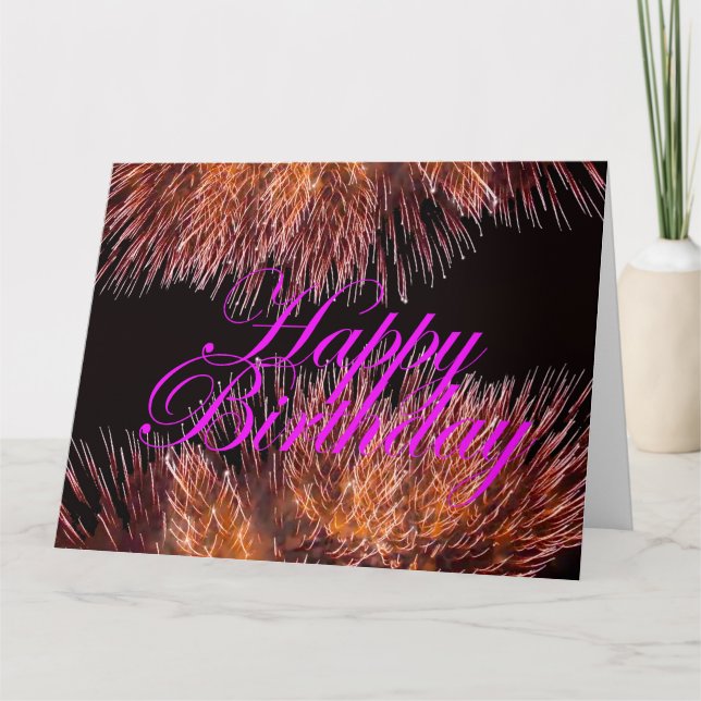 Tarjeta Feliz cumpleaños (Anverso)