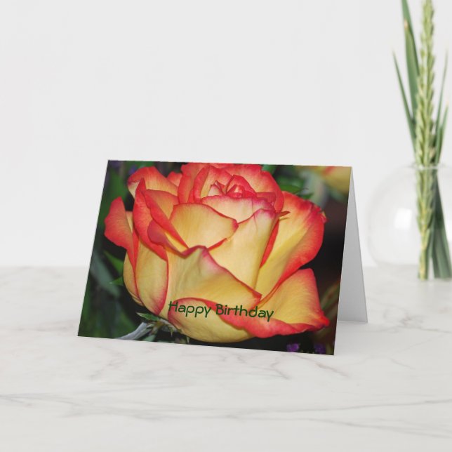 Tarjeta Feliz cumpleaños (Anverso)