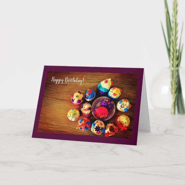 Tarjeta ¡Feliz cumpleaños! (Anverso)
