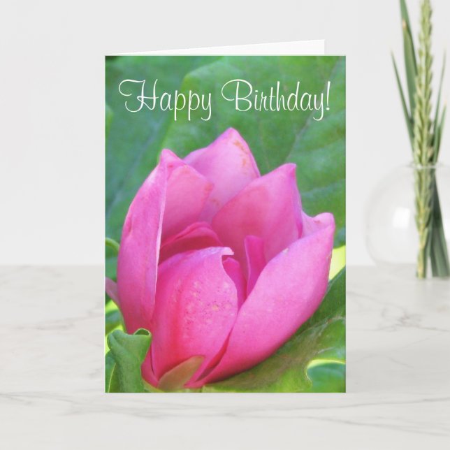 Tarjeta ¡Feliz cumpleaños! (Anverso)