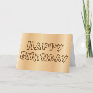 Tarjeta Feliz cumpleaños