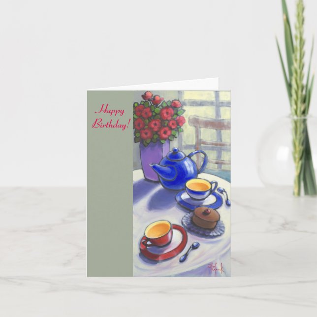 Tarjeta Feliz cumpleaños (Anverso)