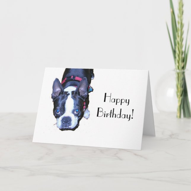 Tarjeta ¡Feliz cumpleaños! (Anverso)