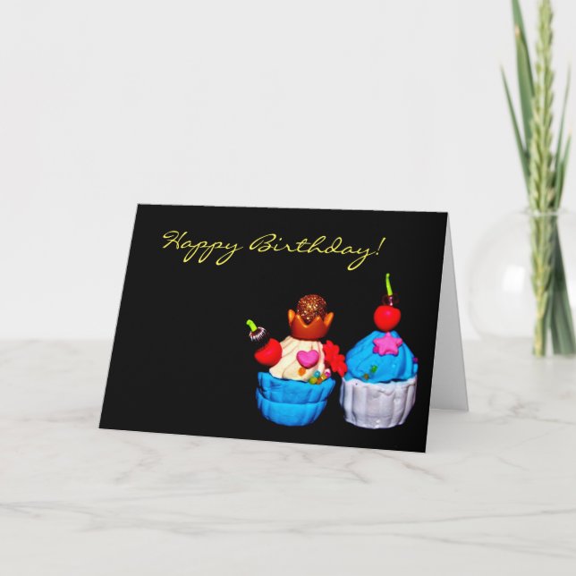 Tarjeta ¡Feliz cumpleaños! (Anverso)