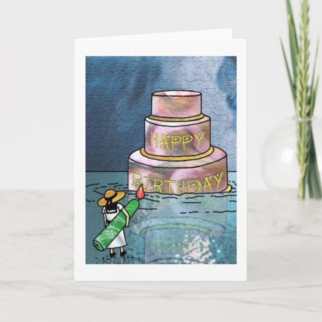 Tarjeta Feliz cumpleaños (Anverso)