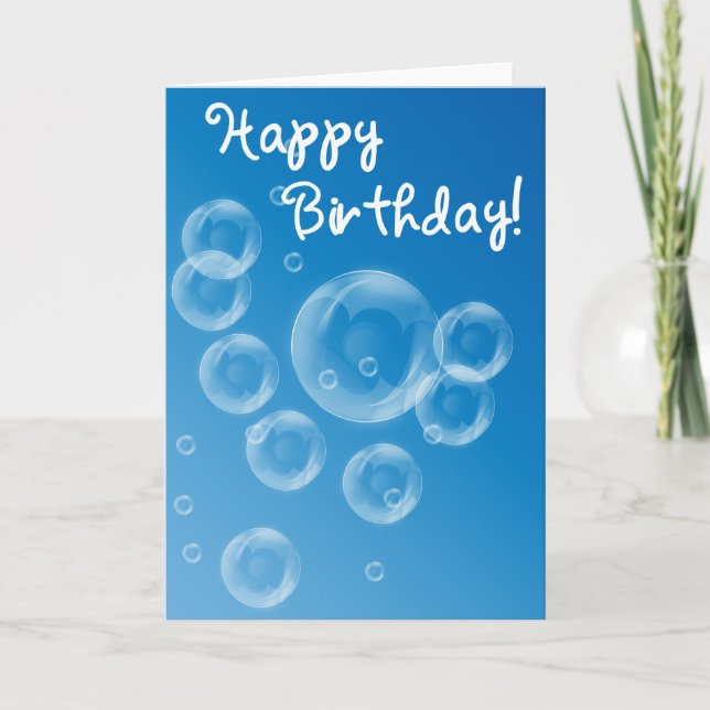 Tarjeta Feliz cumpleaños (Anverso)