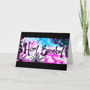 Tarjeta Feliz cumpleaños