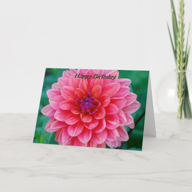 Tarjeta Feliz cumpleaños (Anverso)