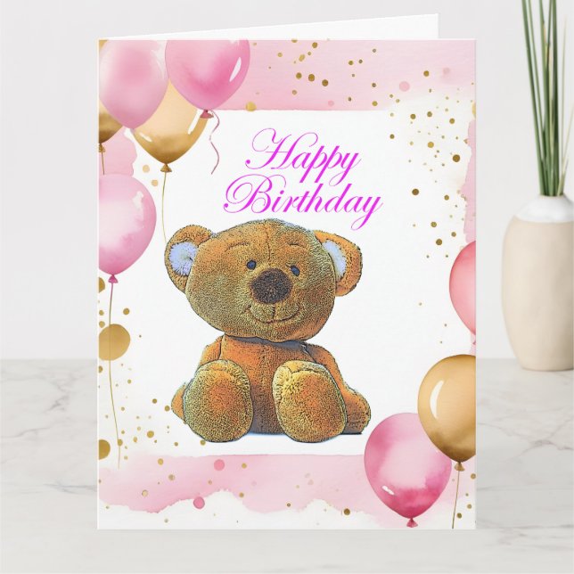 Tarjeta Feliz cumpleaños (Anverso)