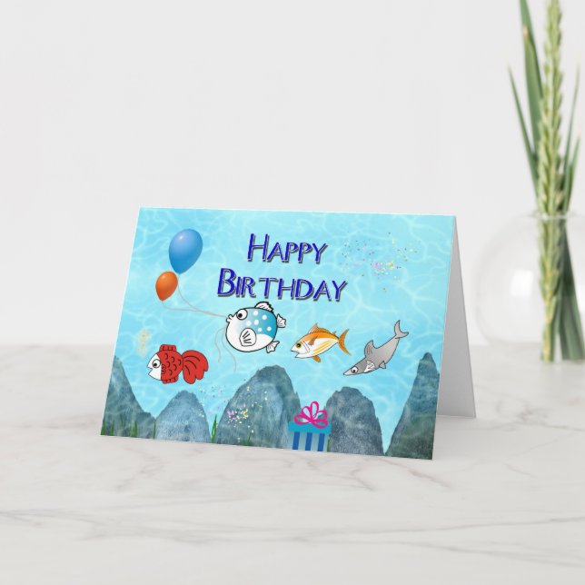 Tarjeta Feliz cumpleaños (Anverso)