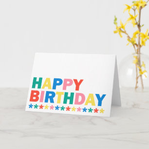 Tarjeta Feliz cumpleaños