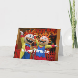 Tarjeta Feliz cumpleaños