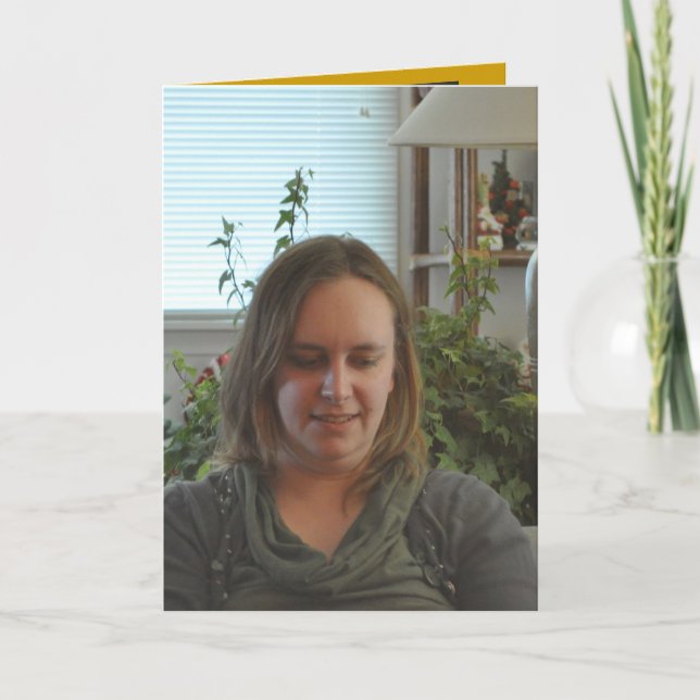 Tarjeta Feliz cumpleaños (Anverso)