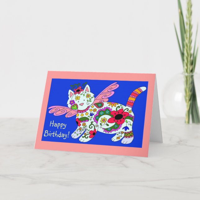 Tarjeta ¡Feliz cumpleaños! (Anverso)