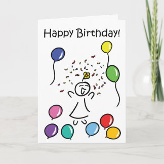 Tarjeta Feliz cumpleaños