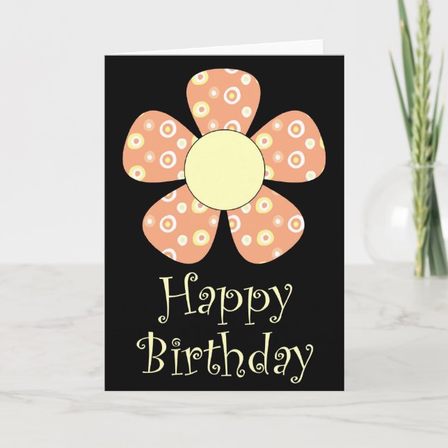 Tarjeta Feliz cumpleaños (Anverso)