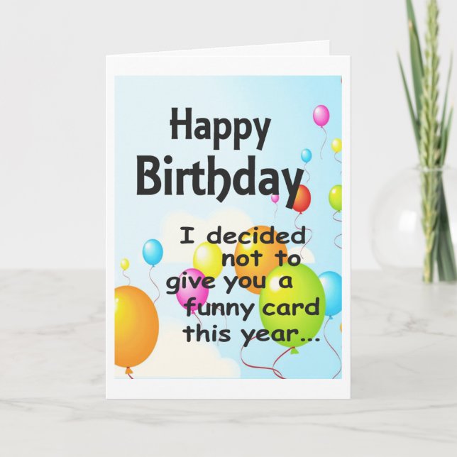 Tarjeta Feliz cumpleaños (Anverso)