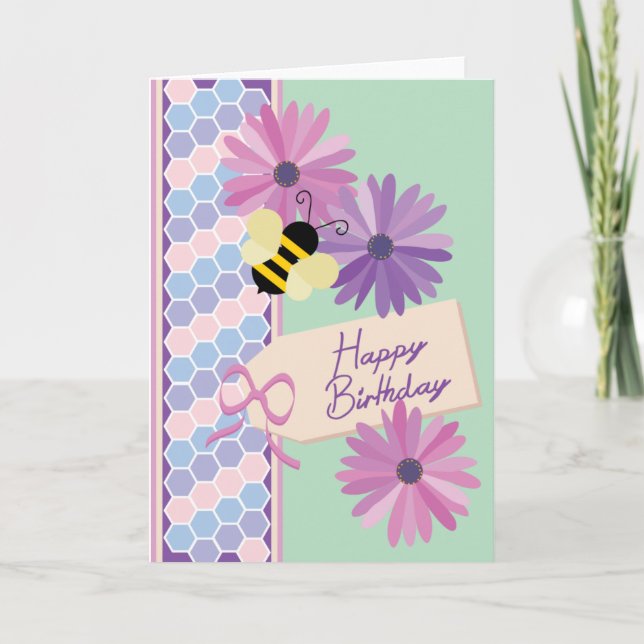 Tarjeta Feliz Cumpleaños (Anverso)