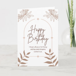 Tarjeta Feliz Cumpleaños